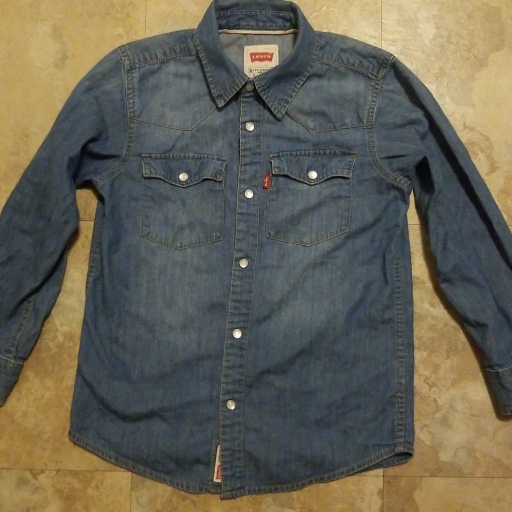 Levi's Boy's Denim Shirt